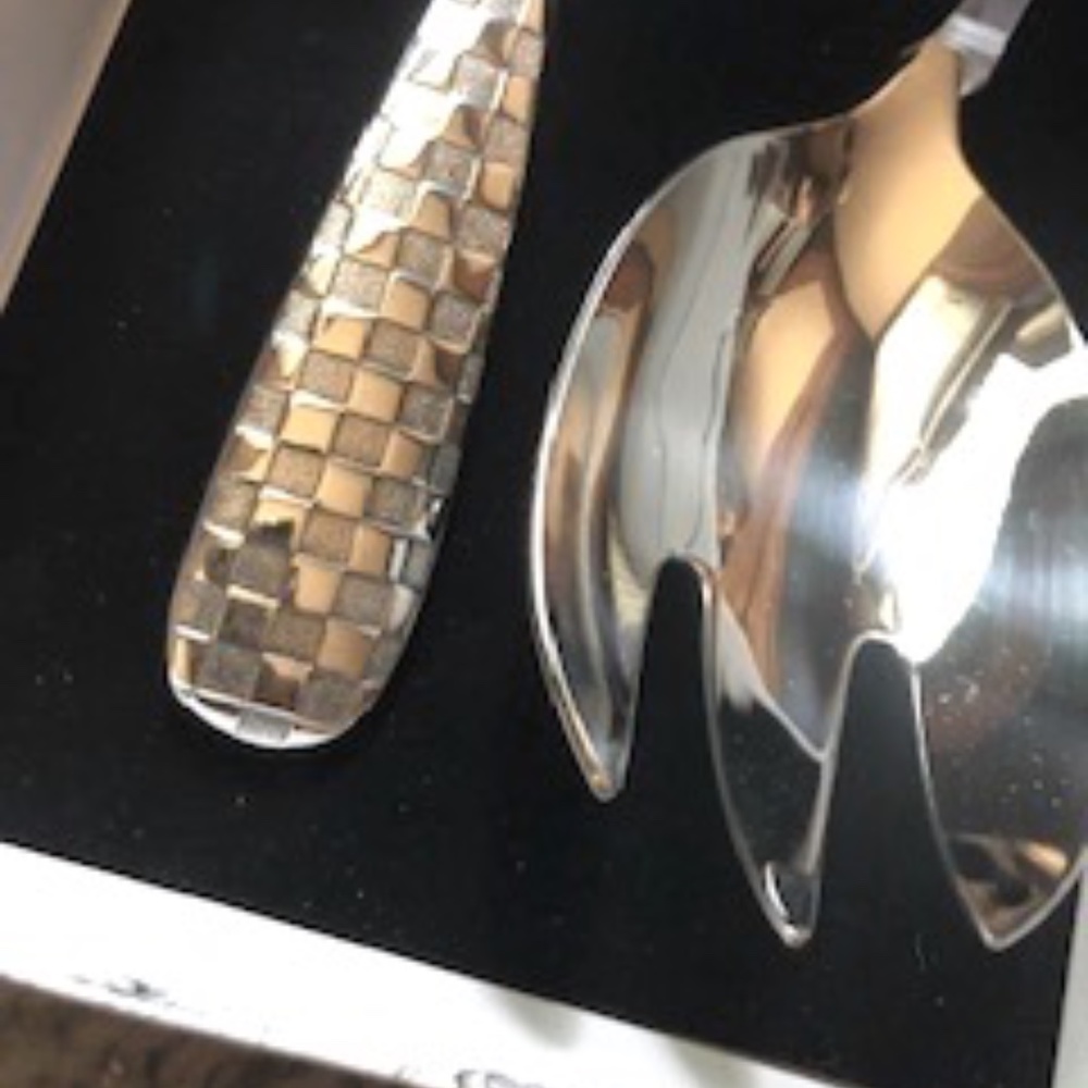 *HOST PICK* MacKenzie-Childs Salad Serving Set *NEW*